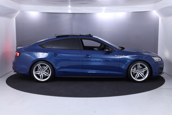 Audi A5 Sportback 45 TFSI quattro Launch edition Sport 2.0TFSI/245pk AUT| Pano-dak| Navi/19'LMvelgen| LERD Matrix| B&O