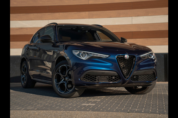 Alfa Romeo Stelvio 2.0T 280pk AWD Veloce | Harman/Kardon | 20 inch | Carplay | Blu Montecarlo | Camera