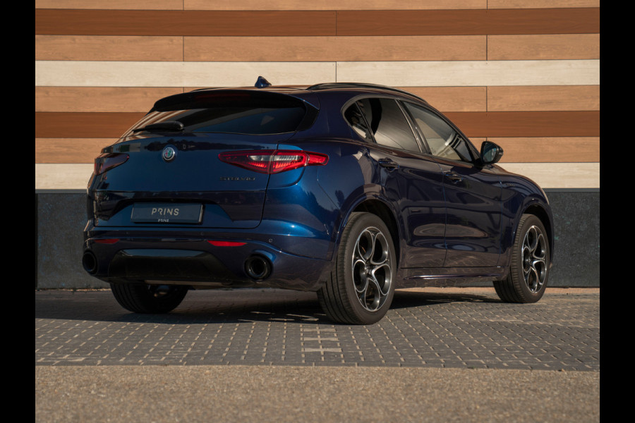 Alfa Romeo Stelvio 2.0T 280pk AWD Veloce | Harman/Kardon | 20 inch | Carplay | Blu Montecarlo | Camera