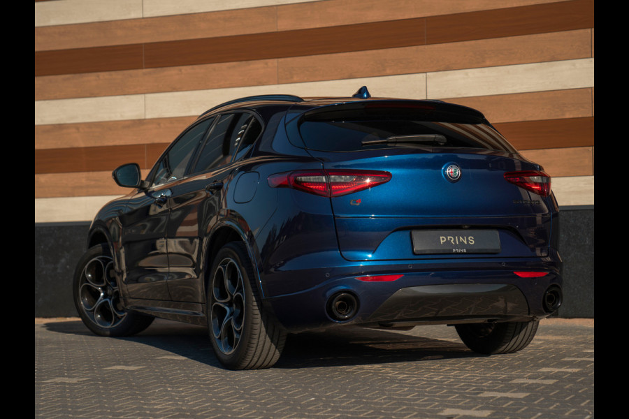 Alfa Romeo Stelvio 2.0T 280pk AWD Veloce | Harman/Kardon | 20 inch | Carplay | Blu Montecarlo | Camera