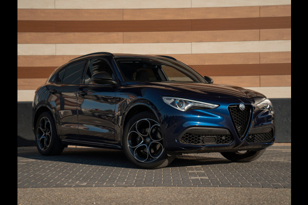 Alfa Romeo Stelvio 2.0T 280pk AWD Veloce | Harman/Kardon | 20 inch | Carplay | Blu Montecarlo | Camera