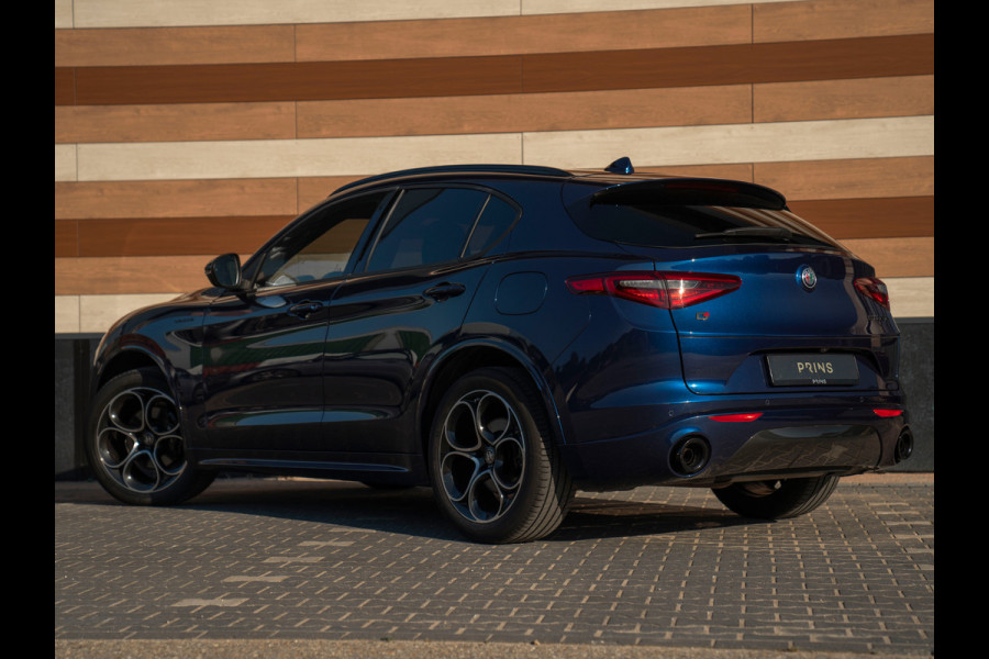 Alfa Romeo Stelvio 2.0T 280pk AWD Veloce | Harman/Kardon | 20 inch | Carplay | Blu Montecarlo | Camera