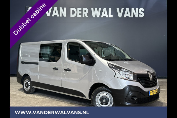 Renault Trafic 1.6dCi MARGE AUTO, GEEN BTW L2H1 Dubbele cabine Euro6 Airco | Navigatie Cruisecontrol, parkeersensoren, Bluetooth telefoonvoorbereiding, 5-zits