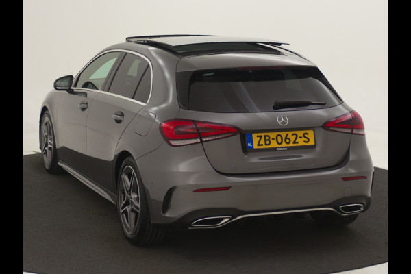 Mercedes-Benz A-Klasse 180 AMG Automaat Panoramadak-schuifdak | Navigatie | AMG Styling | Stoelverwarming | Ledkoplampen | Cruisecontrol | Digitale radio (DAB) | | Nu tijdelijk te financiëren tegen 3,90% rente (actie loopt t/m 15-5-2020)