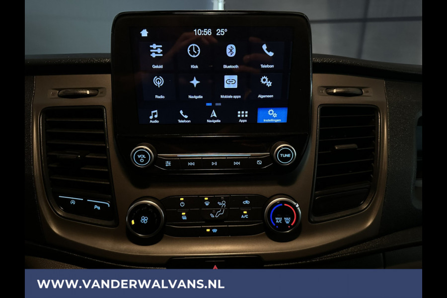 Ford Transit Custom 2.0 TDCI L2H1 Euro6 Airco | Navigatie | LED | Trekhaak | Apple Carplay Android Auto, Cruisecontrol, Parkeersensoren, Verwarmde voorruit, Bijrijdersbank