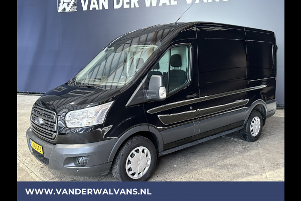 Ford Transit 2.0 TDCI L2H2 Euro6 Airco | Cruisecontrol | 2800kg Trekhaak | Verwarmde voorruit Parkeersensoren, Bijrijdersbank