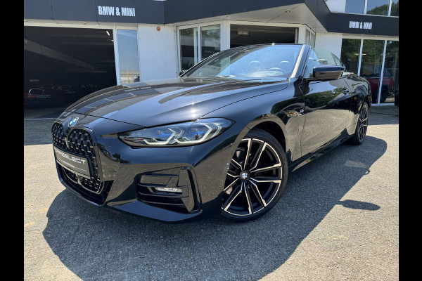 BMW 4 Serie Cabrio 420i High Executive M-Sport, Harman/Kardon, LEDER, Nek-verwarming, Electrische stoelen. . Een proefrit levert het bewijs. Neem contact op en we maken een afspraak!