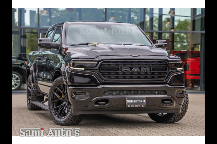 Dodge Ram 1500 LIMITED NIGHT | LPG | COVER| RAMBOX | MWK | VIRUAL | HUD ADG | SER LUCHTVERING | MEEST VOLLE UITVOERING | 5.7 V8 HEMI 402PK | CREW CAB | DUBBELE CABINE | DC | 5 PERSOONS | GRIJSKENTEKEN BEDRIJFS AUTO | VOORRAAD NUMMER  2144 - 9209