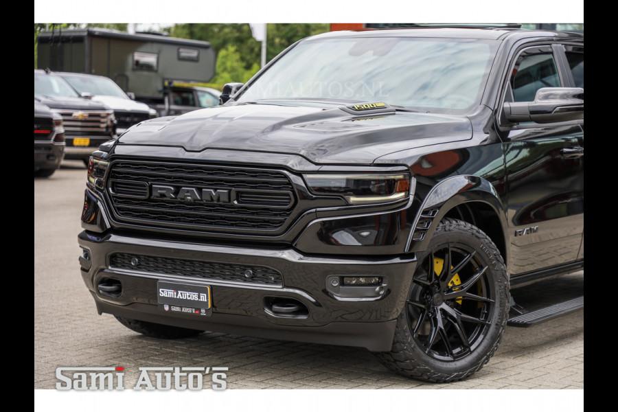 Dodge Ram 1500 LIMITED NIGHT | LPG | COVER| RAMBOX | MWK | VIRUAL | HUD ADG | SER LUCHTVERING | MEEST VOLLE UITVOERING | 5.7 V8 HEMI 402PK | CREW CAB | DUBBELE CABINE | DC | 5 PERSOONS | GRIJSKENTEKEN BEDRIJFS AUTO | VOORRAAD NUMMER  2144 - 9209