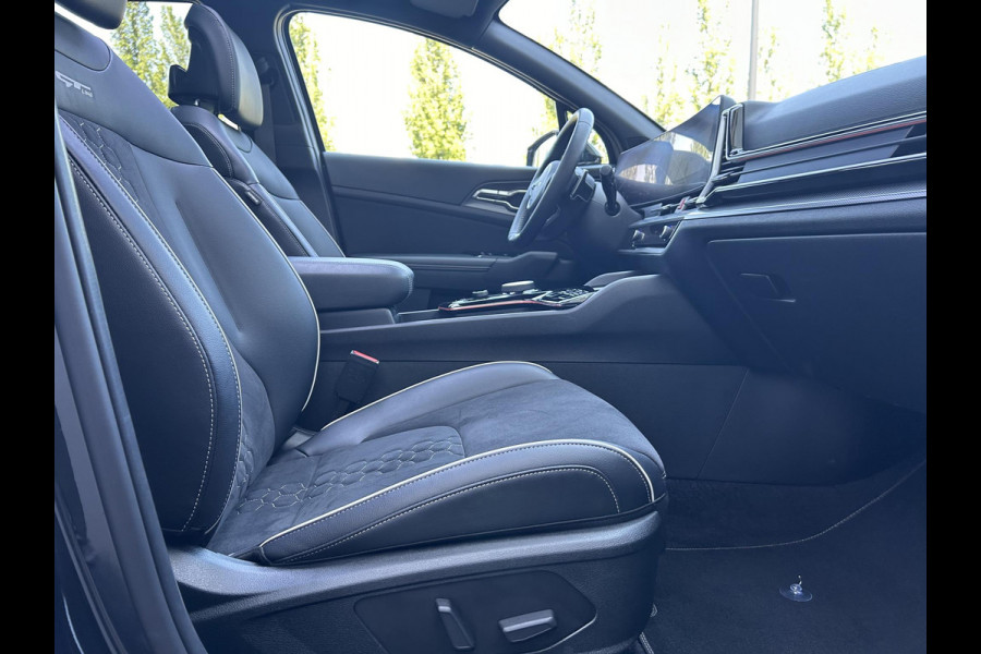 Kia Sportage 1.6 T-GDi Hybrid GT-Line | Automaat | Camera | Cruisecontrol | Suede/Leder | Stoelverwarming Voor/Achter | Panoramadak |