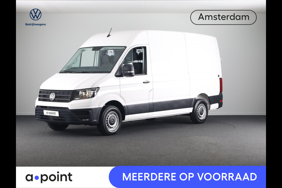 Volkswagen Crafter Highline L3H3 2.0 TDI EU6 140 pk GVW 3.5T Automaat. RIJKLAARPRIJS!!  VOORRAAD!!