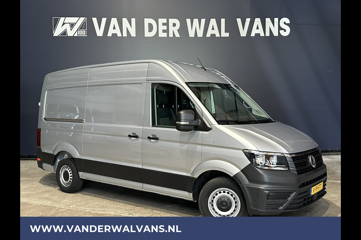 Volkswagen Crafter 2.0 TDI 140pk L3H3 L2H2 Euro6 Airco | 3000kg trekvermogen | Apple Carplay Android Auto, Parkeersensoren, Bijrijdersbank