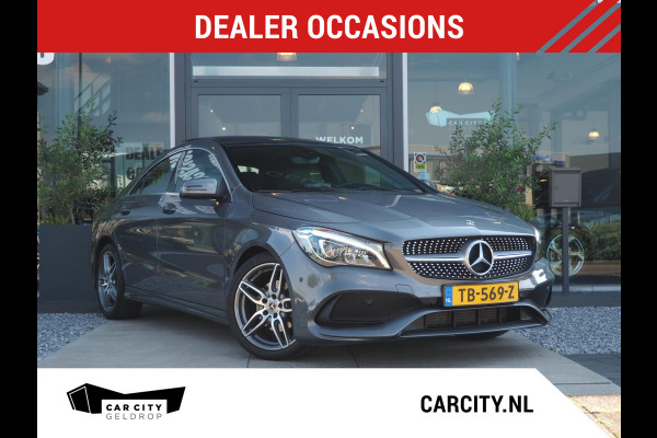 Mercedes-Benz CLA-Klasse 180 Business AMG / Pano / Stoelverwarming / Sensoren / Navi / LED / Cruise / 18 inch