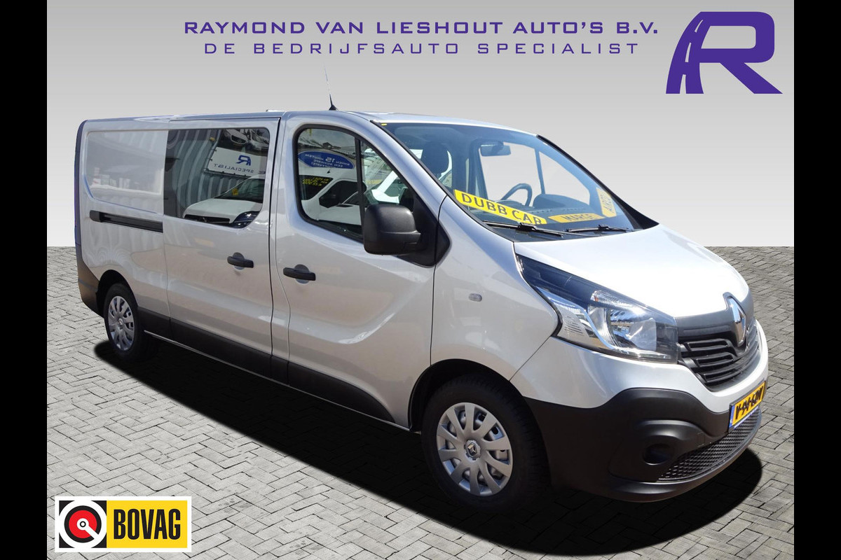 Renault Trafic 1.6 dCi T29 L2H1 MARGE AUTO DUBBELE CABINE AIRCO CRUISE NAVI