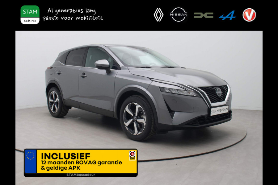 Nissan QASHQAI 158pk MHEV Xtronic N-Connecta AUTOMAAT 360° Camera | Adapt. cruise | Navi | Stoel-/stuur-/voorruitverw.