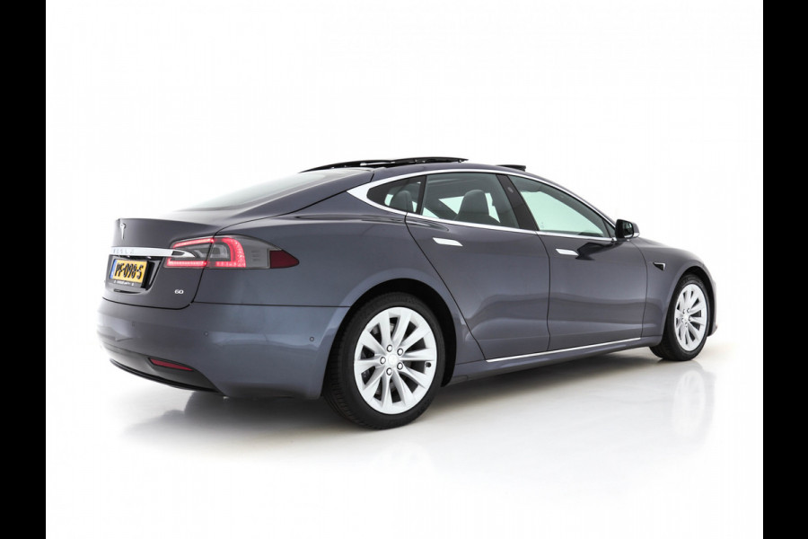 Tesla Model S 235 Kw Base [ 3-Fase ] (INCL-BTW) *PANO | AUTO-PILOT | KEYLESS | FULL-LED | 1/2-LEDER | NAVI-FULLMAP | SURROUND-VIEW | APP-CONNECT | LANE-ASSIST | VIRTUAL-COCKPIT | DAB | SPORT-SEATS | 19"ALU