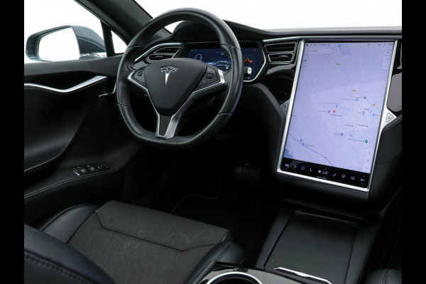 Tesla Model S 235 Kw Base [ 3-Fase ] (INCL-BTW) *PANO | AUTO-PILOT | KEYLESS | FULL-LED | 1/2-LEDER | NAVI-FULLMAP | SURROUND-VIEW | APP-CONNECT | LANE-ASSIST | VIRTUAL-COCKPIT | DAB | SPORT-SEATS | 19"ALU