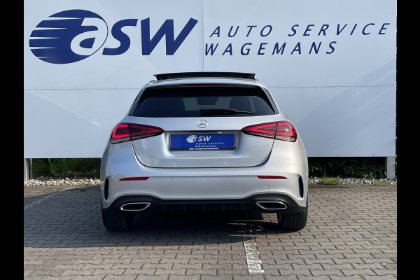 Mercedes-Benz A-Klasse 200 Business Solution AMG Night Upgrade | Pano | Sfeerverlichting | MBUX | LED | DAB+ | Dodehoek | 18inch