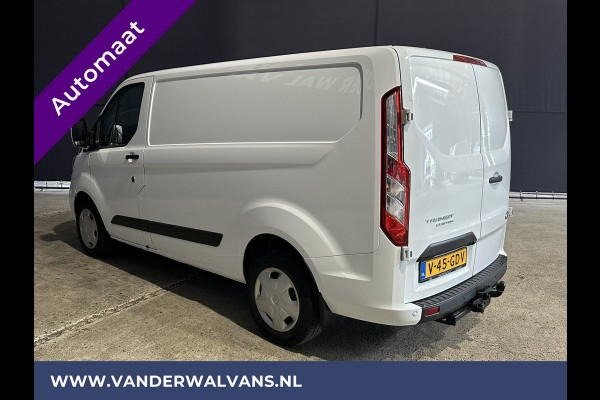 Ford Transit Custom 2.0 TDCI 130pk Automaat L1H1 Euro6 Airco | Camera | LED | Trekhaak Cruisecontrol, Parkeersensoren, Stoelverwarming, Verwarmde voorruit, Bijrijdersbank