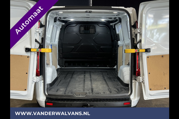 Ford Transit Custom 2.0 TDCI 130pk Automaat L1H1 Euro6 Airco | Camera | LED | Trekhaak Cruisecontrol, Parkeersensoren, Stoelverwarming, Verwarmde voorruit, Bijrijdersbank