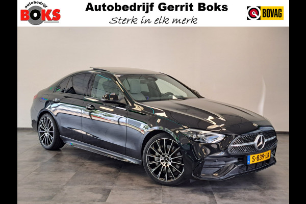 Mercedes-Benz C-Klasse 200 Launch Edition AMG Line Panoramadak Full-led Sfeerverlichting