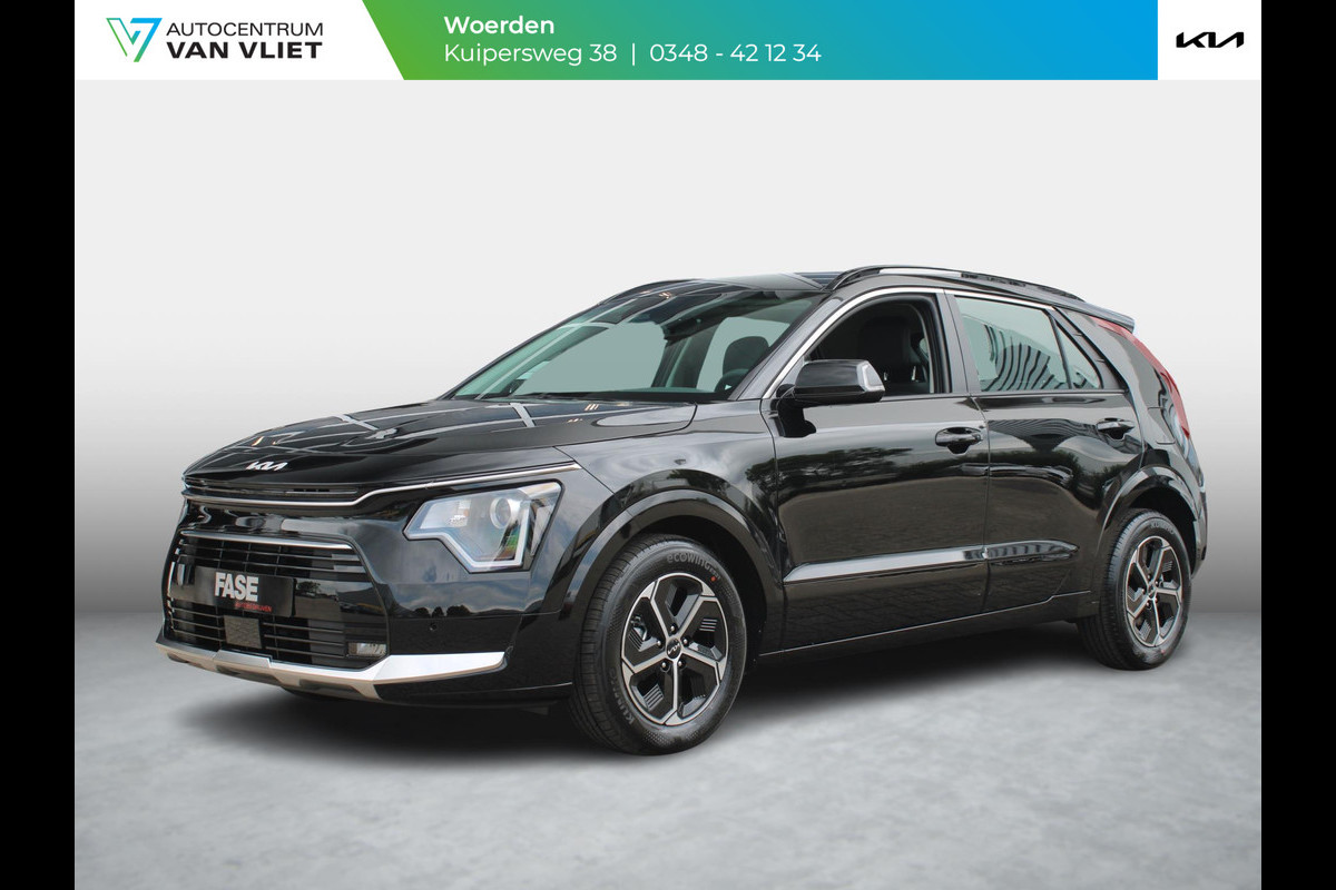 Kia Niro 1.6 GDi Hybrid DynamicLine | Sept leverbaar | Keyless | Adapt. Cruise | LED | Navi | Carplay | Camera