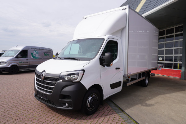 Renault Master T35 2.3 dCi 165PK L4 Dubbel lucht Bakwagen met laadklep 1000KG Nr. V209 | Airco | Cruise | Navi | Mechanisch gev. stoel