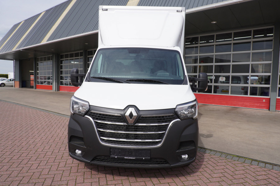 Renault Master T35 2.3 dCi 165PK L4 Dubbel lucht Bakwagen met laadklep 1000KG Nr. V209 | Airco | Cruise | Navi | Mechanisch gev. stoel