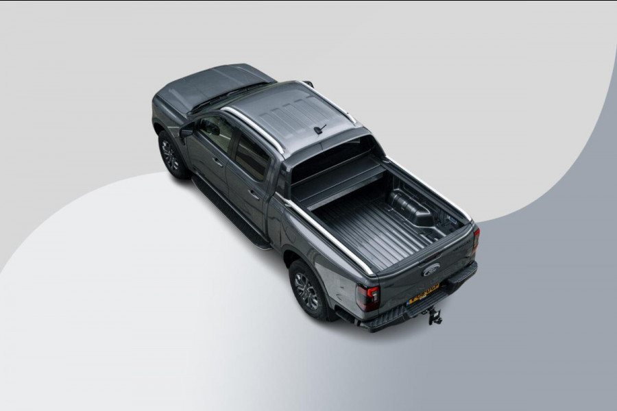 Ford Ranger 2.0 Dubbele Cabine 5 persoons |  Wildtrak verlengde DC 2.0 EcoBlue 150 kW / 205 pk automaat (grijs kenteken) | kleuren Carbonized Grey en Agate Black | 3.500 kg trekgewicht | Rijklaarprijs