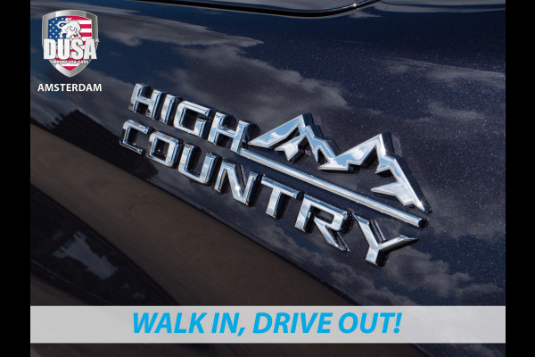 Chevrolet Silverado 1500 6.2 V8 High Country Black Ops Schuif kanteldak / Leder /  Blue Metallic