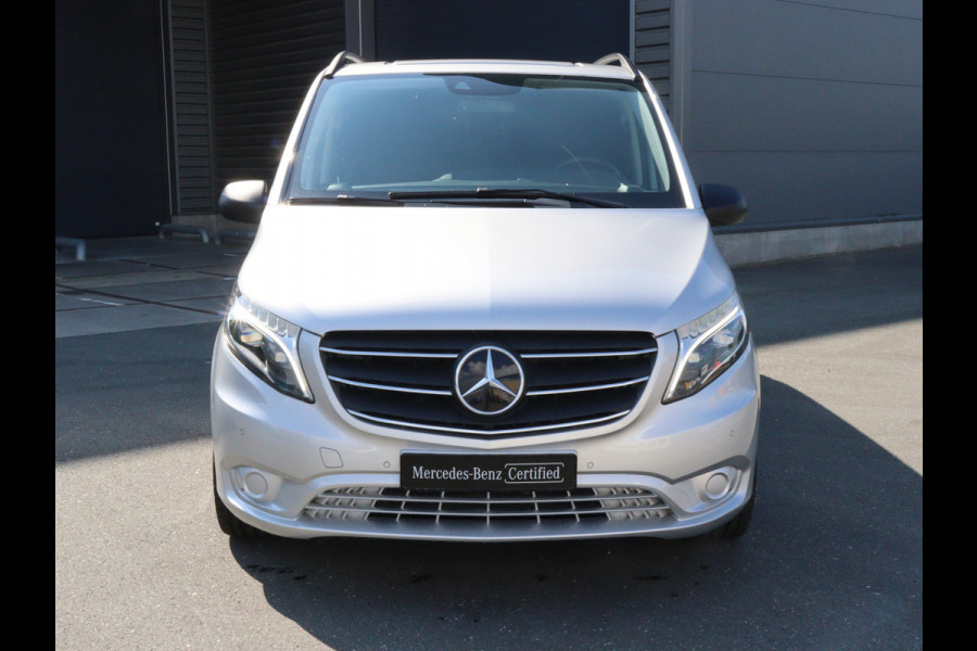 Mercedes-Benz Vito 114 CDI Extra Lang Dubbele cabine Extra beenruimte | 19'' inch lichtmetaal | 9G Automaat | Extra beenruimte | Camera | Treeplanken | DC |