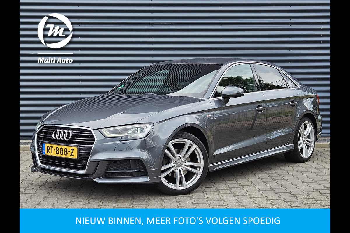 Audi A3 Limousine 1.5 TFSI CoD Sport S Line Edition 150pk Dealer O.H | Led Koplampen | Sportstuur & Stoelen | Navi Full Map | 18"L.M | Drive Select | Climate Control |