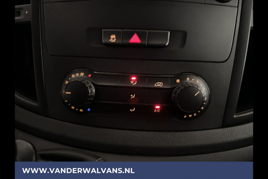 Mercedes-Benz Vito 116 CDI 163pk L2H1 Euro6 Airco | Navigatie | Cruisecontrol | Parkeersensoren Stoelverwarming, Dakdragers, Bluetooth-telefoonvoorbereiding, Bijrijdersbank