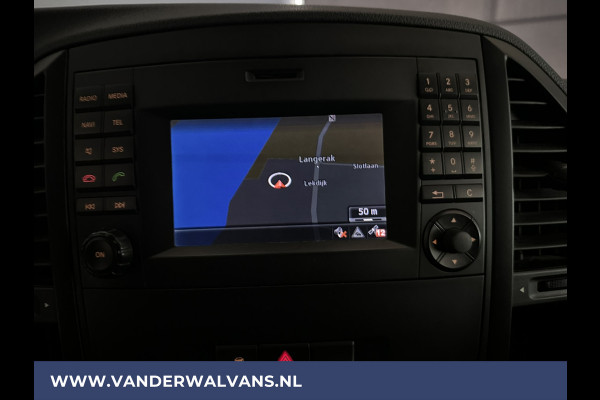 Mercedes-Benz Vito 116 CDI 163pk L2H1 Euro6 Airco | Navigatie | Cruisecontrol | Parkeersensoren Stoelverwarming, Dakdragers, Bluetooth-telefoonvoorbereiding, Bijrijdersbank