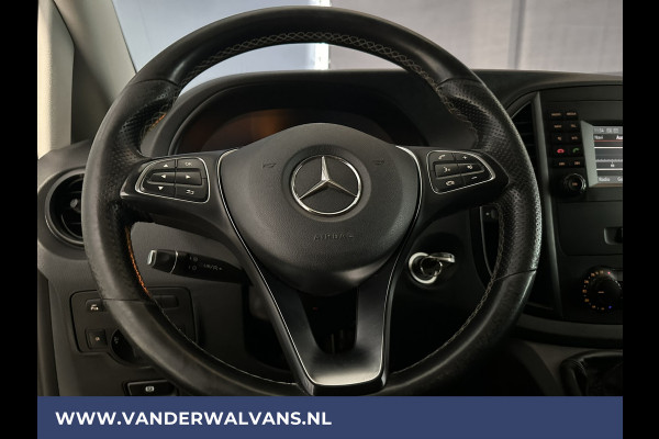 Mercedes-Benz Vito 116 CDI 163pk L2H1 Euro6 Airco | Navigatie | Cruisecontrol | Parkeersensoren Stoelverwarming, Dakdragers, Bluetooth-telefoonvoorbereiding, Bijrijdersbank