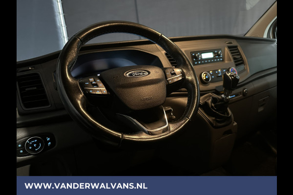 Ford Transit Custom 2.0 TDCI 130 pk L2H1 Euro6 Airco | Cruisecontrol | Dakdragers | PDC V+A Parkeersensoren, LED, Bluetooth-telefoonvoorbereiding, Bijrijdersbank