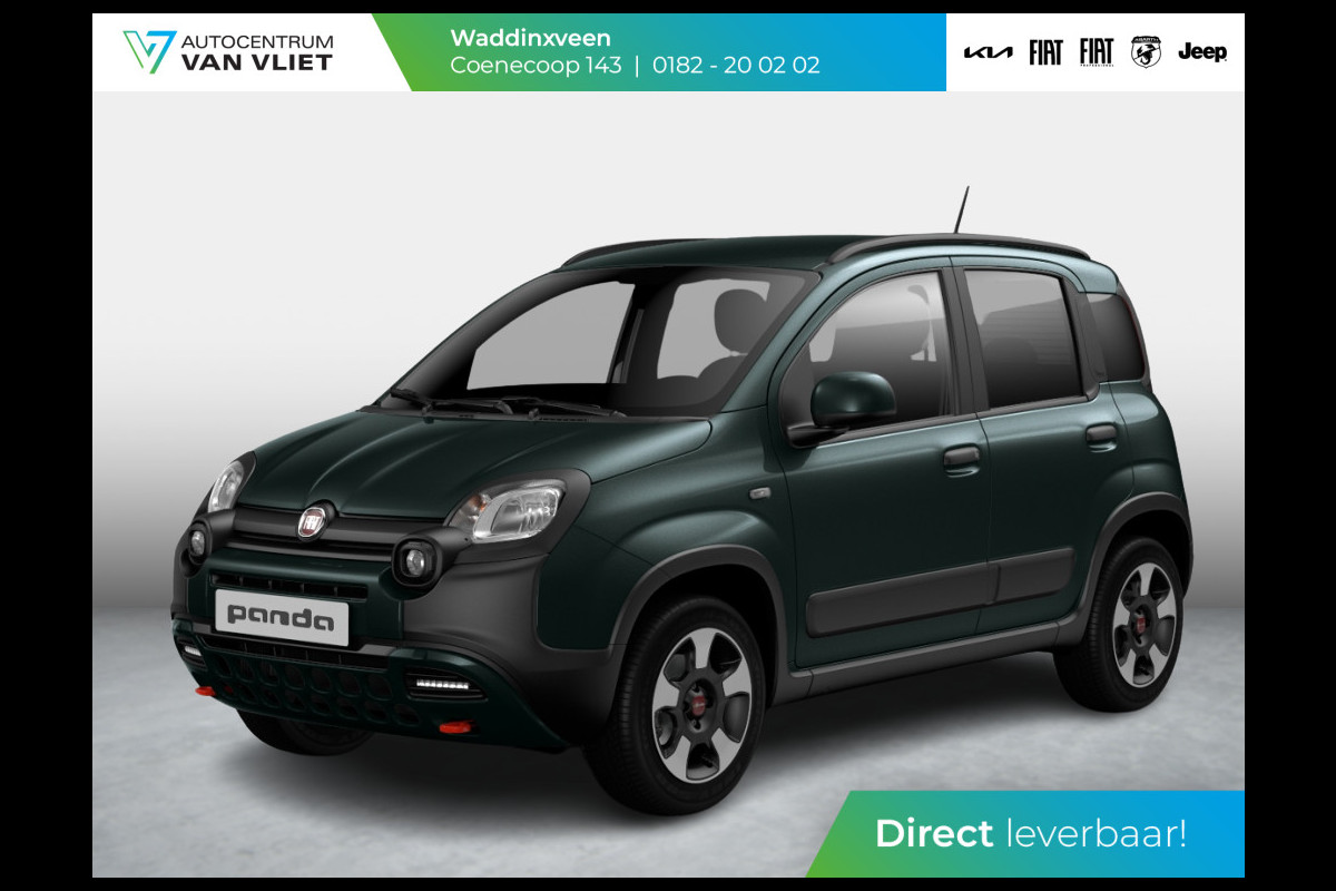 Fiat Panda Hybrid Cross | MY24 | Airco | Bluetooth Dakrails | LED | PDC | Uit voorraad leverbaar !