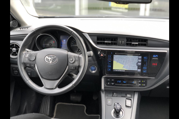 Toyota Auris 1.8 Hybrid Dynamic | Navigatie, Licht + Regensensor, Parkeercamera, Bluetooth, Stuurbediening, Lichtmetalen velgen