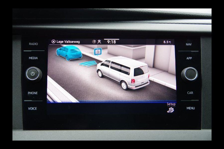 Volkswagen Transporter 2.0 TDI L2 150PK AUT-7, ACC, NAVI, APPLE CARPLAY/ANDROID AUTO, AIRCO, TREKHAAK