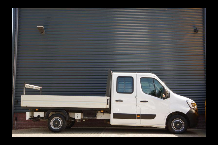 Renault Master T35 2.3 dCi L3 OPEN LAADBAK, 150PK, DC-7P, AIRCO, TREKHAAK, DUBBELE CABINE, PICK-UP, OPENLAADBAK, PICKUP