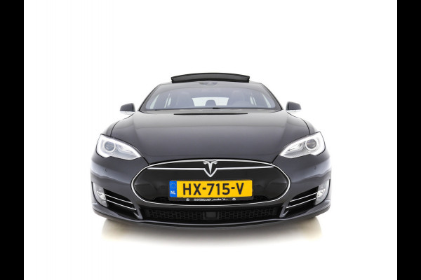 Tesla Model S P85D Performance-Pack AWD [ 3-Fase ] (INCL-BTW) *PANO | NAPPA-VOLLEDER | AUTO-PILOT | AIR-SUSPENSION | KEYLESS | CAMERA | FULL-LED | ADAPTIVE-CRUISE |  VIRTUAL-COCKPIT | SPORT-SEATS | 19"ALU*