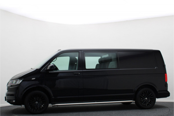 Volkswagen Transporter 2.0 TDI L2H1 DC Comfortline 5-Zits, Airco, Cruise, PDC, Navigatie, Trekhaak, Side-Bars, DAB, 18''