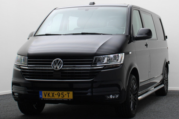 Volkswagen Transporter 2.0 TDI L2H1 DC Comfortline 5-Zits, Airco, Cruise, PDC, Navigatie, Trekhaak, Side-Bars, DAB, 18''