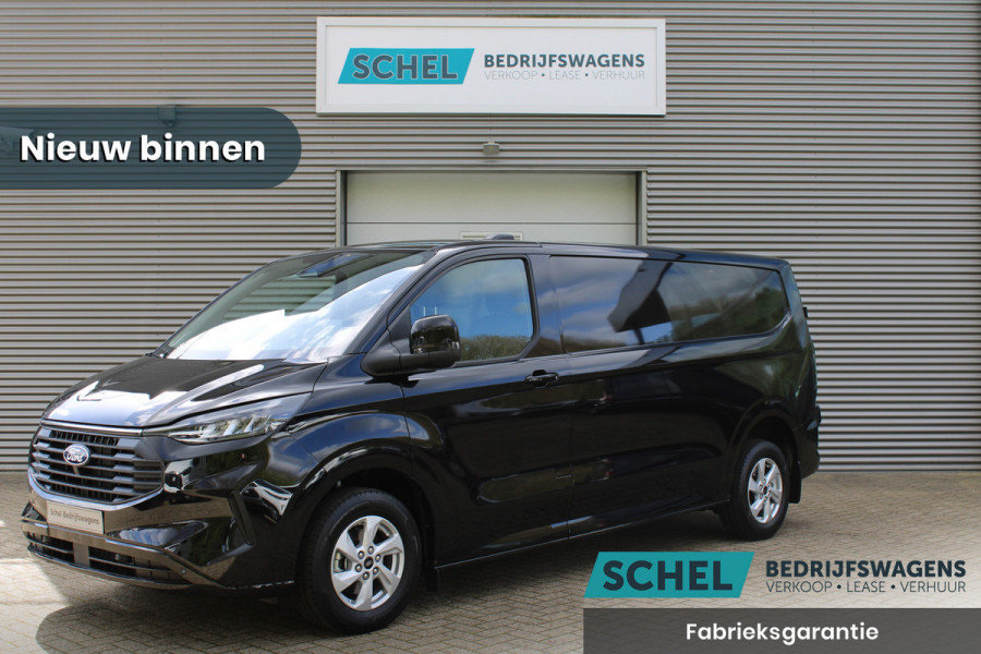 Ford Transit Custom 300 2.0 TDCI L2H1 Limited 136pk - Navigatie - Camera - Stoelverwarming - 70l tank - Trekhaak - Rijklaar