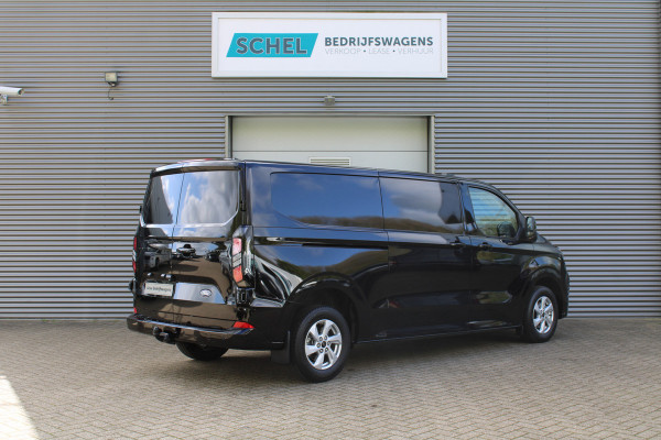 Ford Transit Custom 300 2.0 TDCI L2H1 Limited 136pk - Navigatie - Camera - Stoelverwarming - 70l tank - Trekhaak - Rijklaar