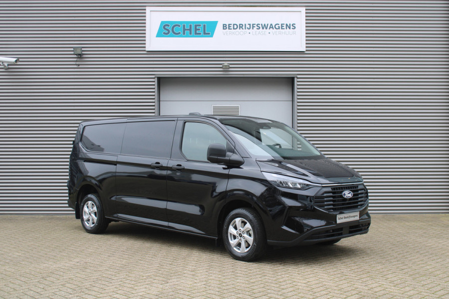 Ford Transit Custom 300 2.0 TDCI L2H1 Limited 136pk - 2x Schuifdeur - Navigatie - Camera - Stoelverwarming - 70l tank - Trekhaak - Rijklaar