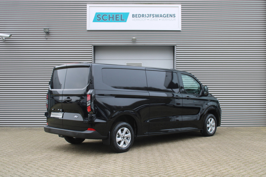 Ford Transit Custom 300 2.0 TDCI L2H1 Limited 136pk - 2x Schuifdeur - Navigatie - Camera - Stoelverwarming - 70l tank - Trekhaak - Rijklaar