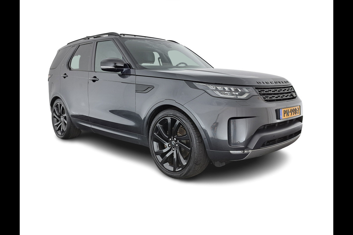 Land Rover Discovery 2.0 Sd4 HSE Luxury Black-Edition AWD 7-pers. Aut. *PANO | TAURUS-VOLLEDER | FULL-LED | SURROUND-VIEW | MERIDIAN-SURROUND | AIR-SUSPENSION | NAVI-FULLMAP | MEMORY-PACK | DAB+ | KEYLESS | CRUISE | LANE-ASSIST | COMFORT-SEATS | 22"ALU*