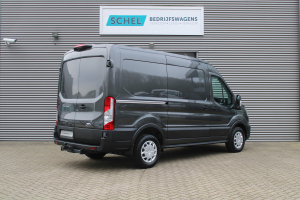 Ford Transit 350 2.0 TDCI L2H2 Trend 130pk - Navigatie - Blind spot - Camera - Trekhaak - Reservewiel - Rijklaar