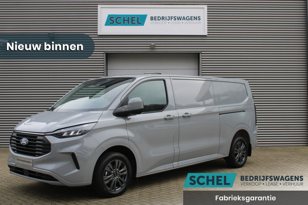 Ford Transit Custom 320 2.0 TDCI L2H1 Limited 170pk - 2x Schuifdeur - Adaptive Cruise - Verwarmd stuur - Blind spot - Navigatie - Camera - Draadloos